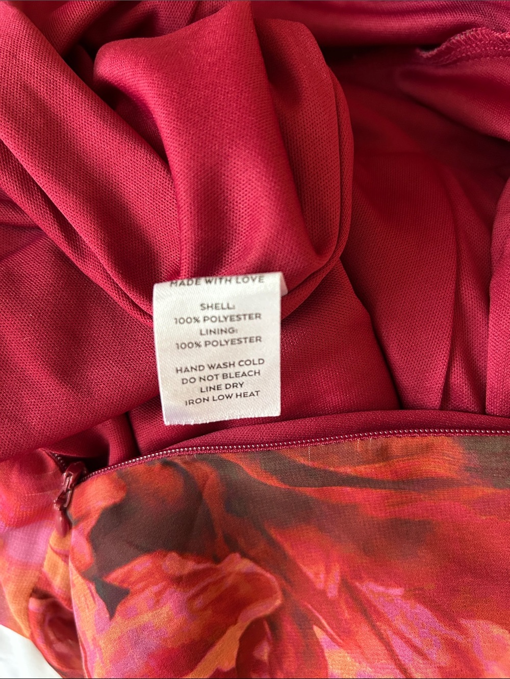 Lulus Beautiful Soul Floral Maxi Dress in Magenta and Pink size M - Picture 12 of 13